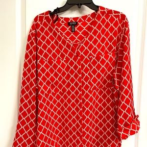 Woman’s Jones New York blouse size 3x